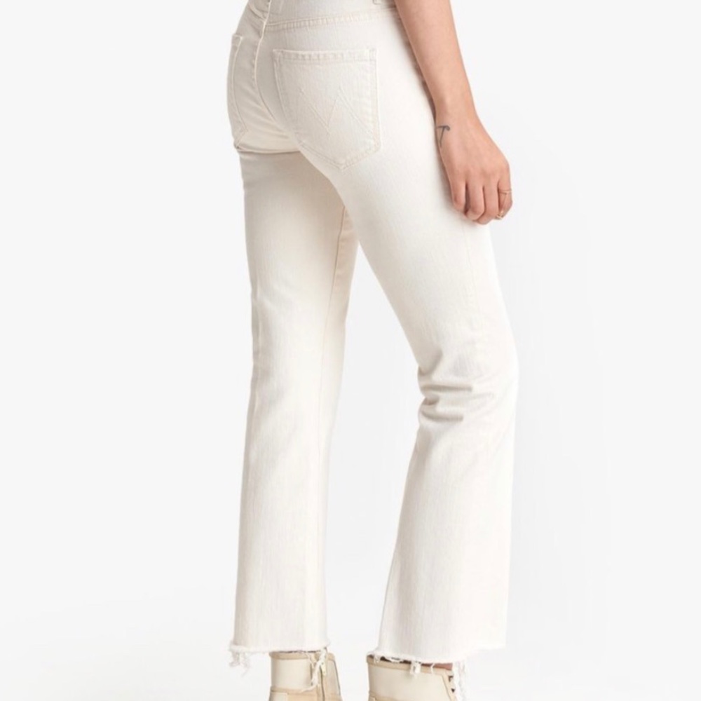 White Mother Jeans